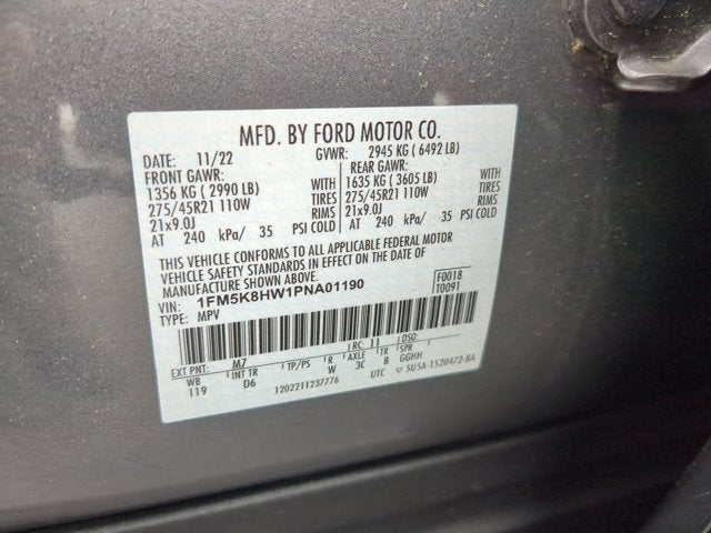 2023 Ford Explorer Platinum