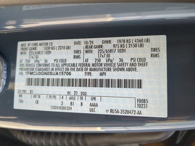 2025 Ford Escape Active