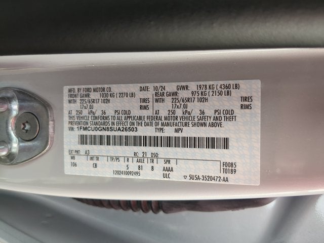 2025 Ford Escape Active