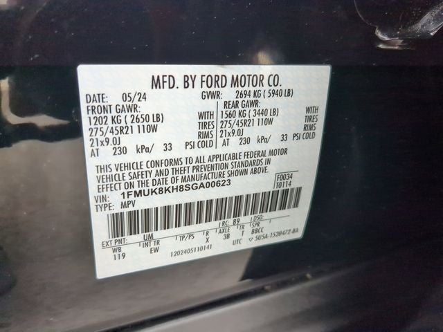 2025 Ford Explorer ST-Line