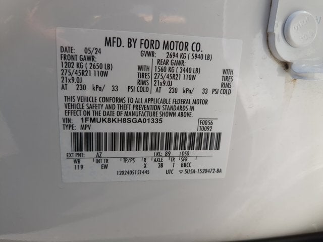 2025 Ford Explorer ST-Line