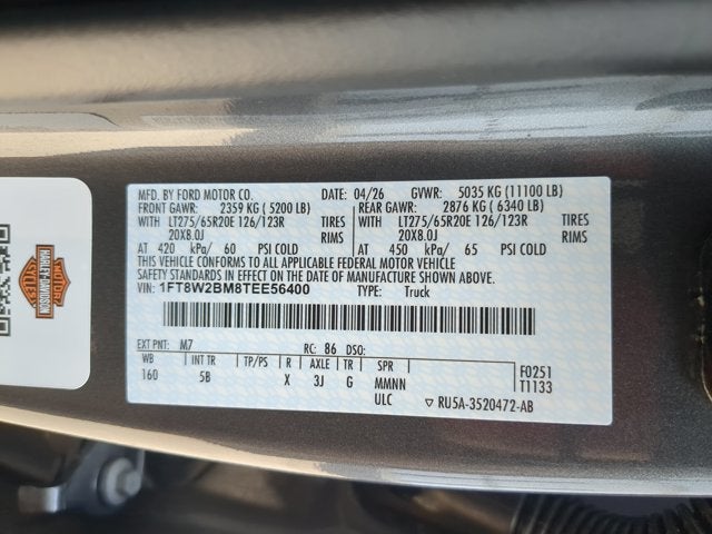 2026 Ford F-250SD Lariat