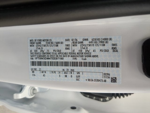 2026 Ford F-350SD XL DRW