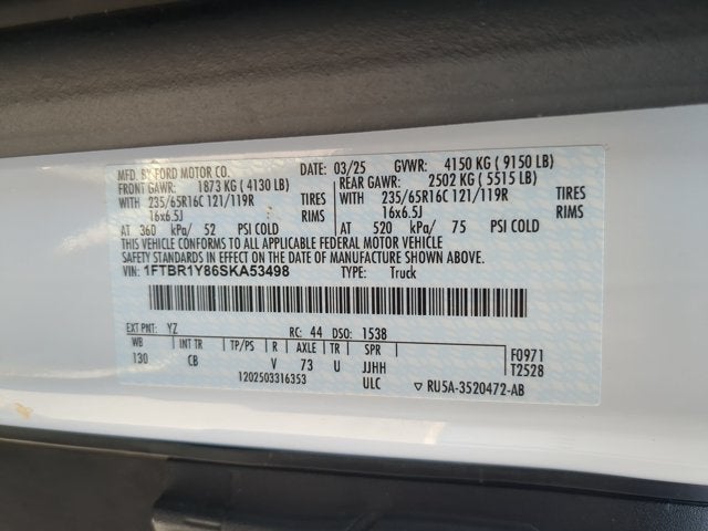 2025 Ford Transit-250 Base
