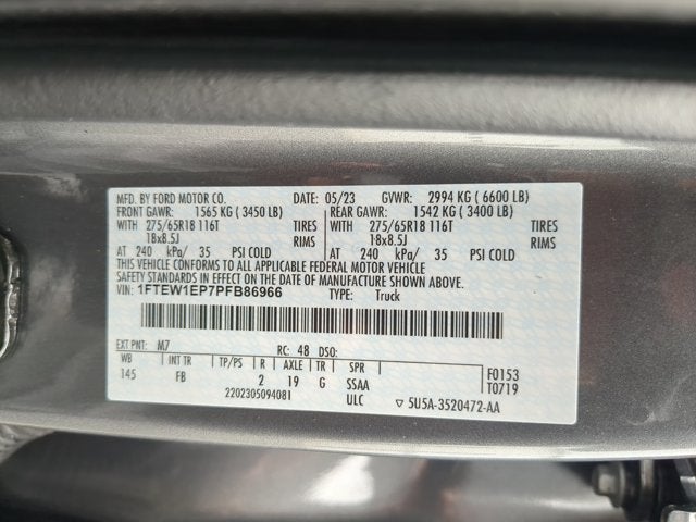2023 Ford F-150 XLT