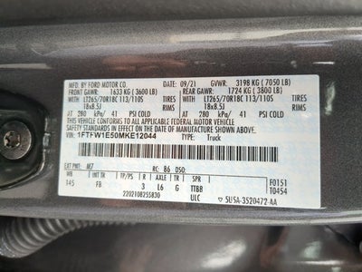 2021 Ford F-150 XLT Black Widow