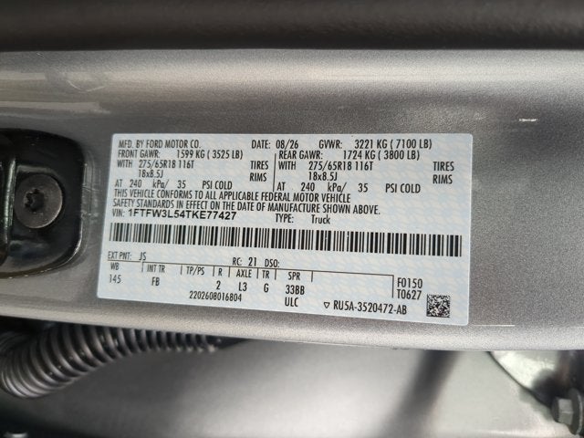 2026 Ford F-150 XLT