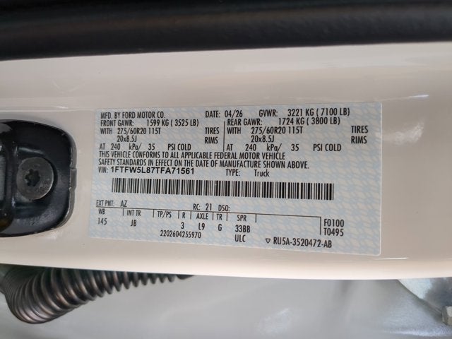 2026 Ford F-150 Lariat