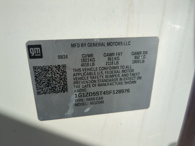2025 Chevrolet Malibu LT 1LT