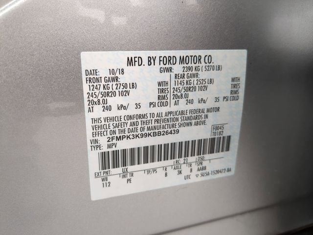 2019 Ford Edge Titanium