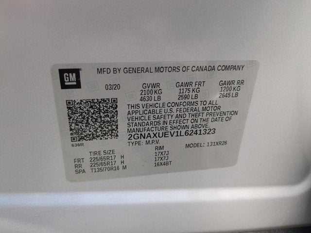2020 Chevrolet Equinox LT