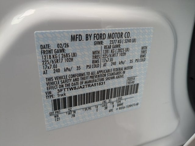 2026 Ford Maverick XLT