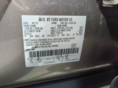 2020 Lincoln Aviator Reserve Premium