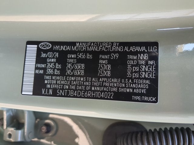 2024 Hyundai Santa Cruz SEL