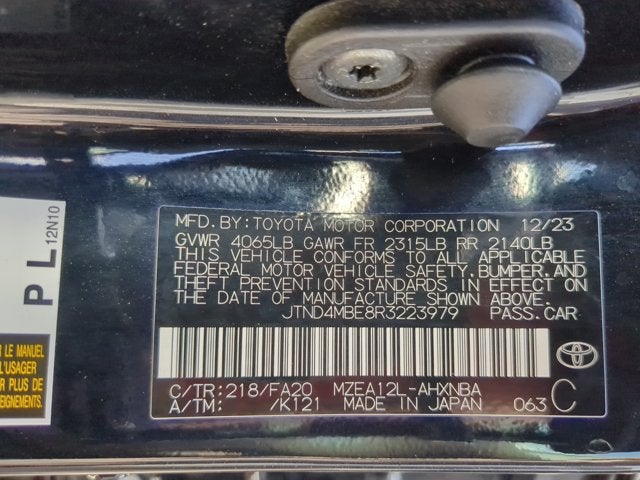 2024 Toyota Corolla Hatchback SE
