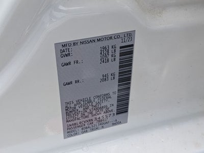 2024 Nissan Altima 2.5 SR
