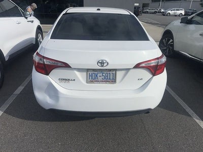 2016 Toyota Corolla LE Plus