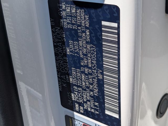 2025 Kia Sorento Hybrid EX