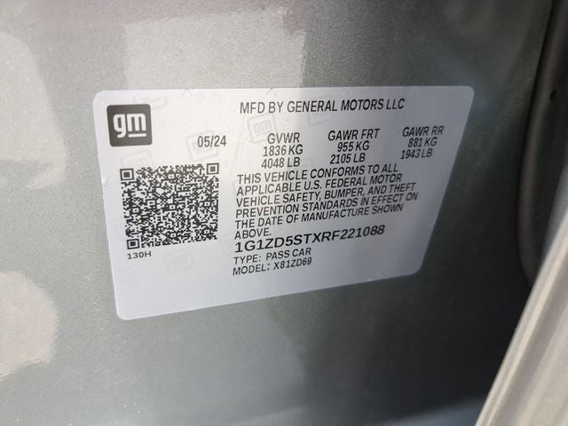 2024 Chevrolet Malibu LT 1LT
