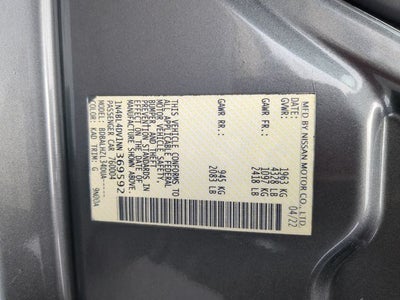 2022 Nissan Altima 2.5 SV