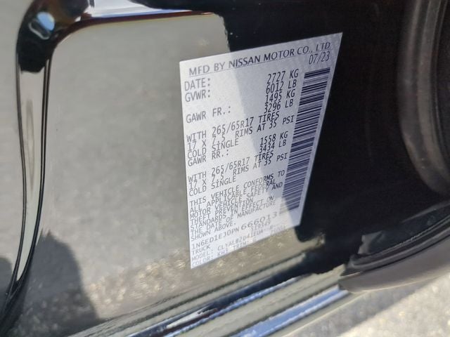 2023 Nissan Frontier SV