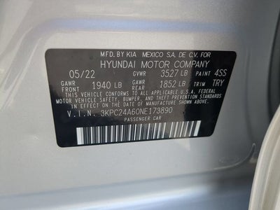 2022 Hyundai Accent SE