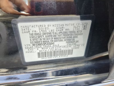 2023 Nissan Versa 1.6 SV