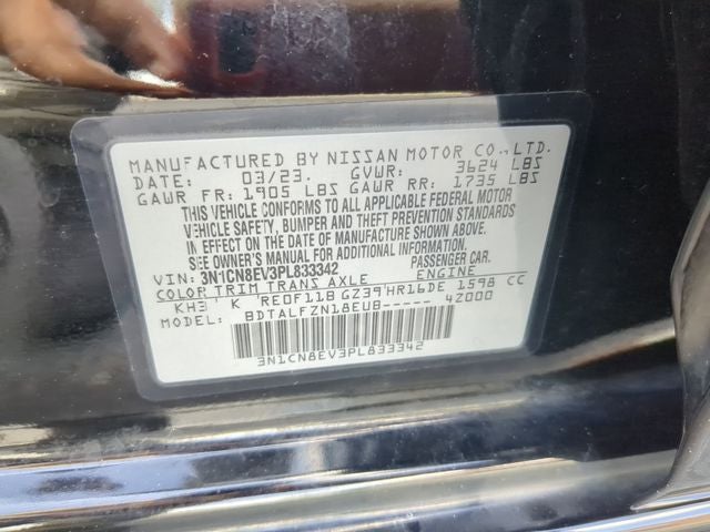 2023 Nissan Versa 1.6 SV