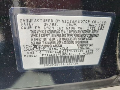 2025 Nissan Kicks Play S