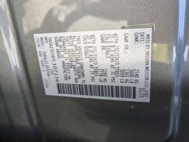 2026 Nissan Murano SL