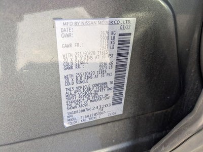 2022 Nissan Pathfinder Platinum
