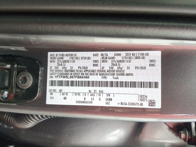 2026 Ford F-150 Lariat®