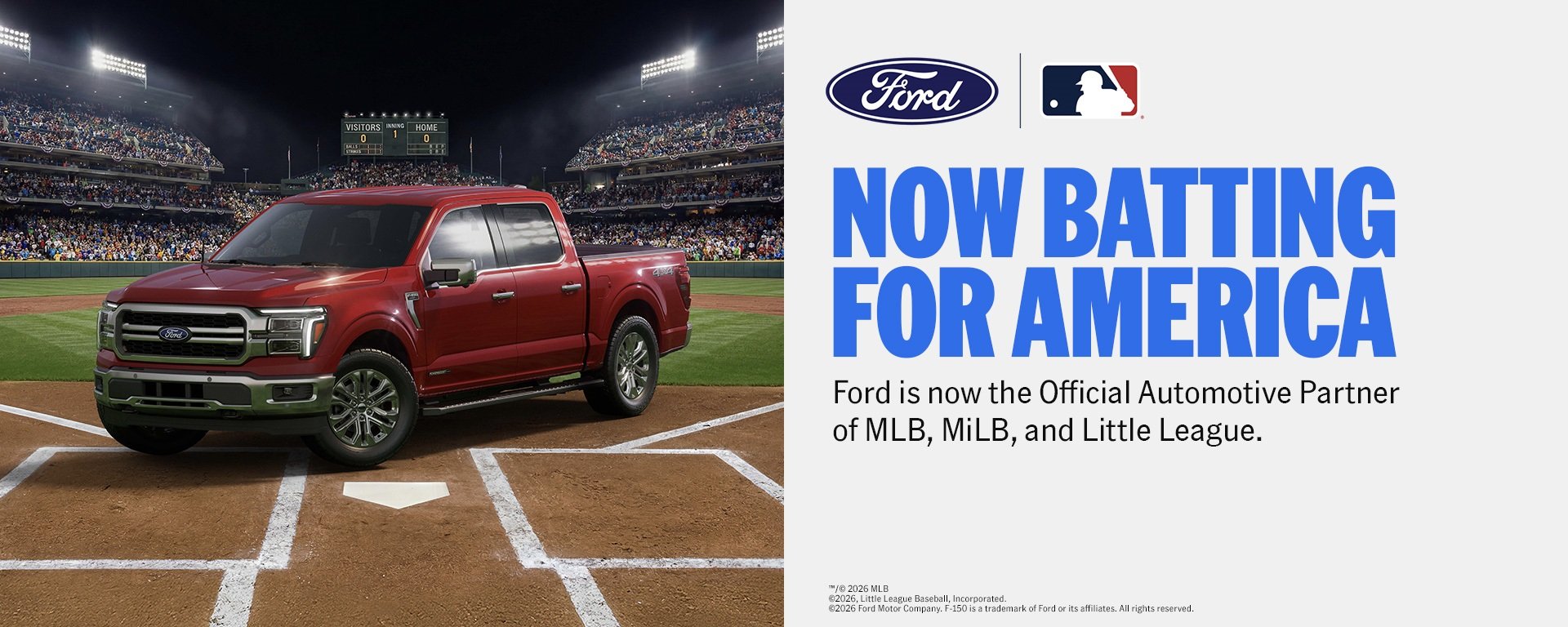 Now Batting For America at Lee Ford of Wilson in Wilson NC